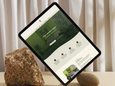 Béke Szigete — bio termelői weboldal